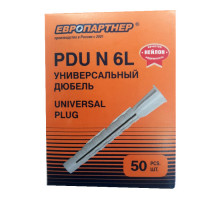 Дюбель нейлон. универсальный PDU N - 6L x 50 (50 шт.), коробка