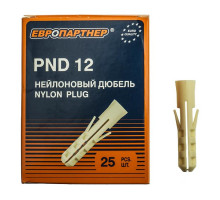 Дюбель нейлон. PND - 12 x 60 (25 шт.), коробка