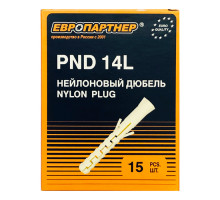 Дюбель нейлон. PND - 14L x 100 (15 шт.), коробка