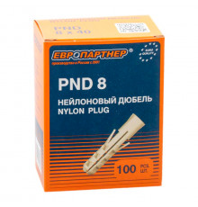 Дюбель нейлон. PND - 8 x 40 (100 шт.), коробка