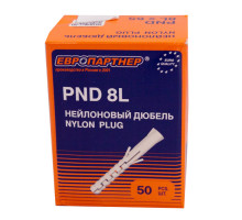 Дюбель нейлон. PND - 8L x 65 (50 шт.), коробка