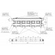 Модульный коллектор MK-100-3.EPP (3 контура G 1″, EPP-термоизоляция, 4D-кронштейны K.UMS)