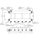 Модульный коллектор MK-250-3x25 (3 контура G 1″ вверх или вниз)