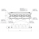 Модульный коллектор MK-60-4D.EPP ( 3+1 контура G 1″, 4D-кронштейны K.UMS)