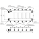 Модульный коллектор MKSS-250-6DU (3 контура G 1″ вверх и 3 вниз)