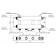 Модульный коллектор MK-150-2x32 (2 контура G 1¼″ вверх или вниз)