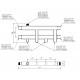 Модульный коллектор MKSS-40-3D (3 контура G ¾″ из них 2 вертикальных)