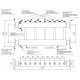 Модульный коллектор MK-1000-5x32 (5 контуров G 1¼″ вверх или вниз)