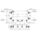 Модульный коллектор MKSS-150-2x25 (2 контура G 1″ вверх или вниз)