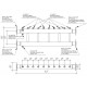 Модульный коллектор MK-400-5x25 (5 контуров G 1″ вверх или вниз)