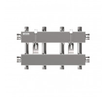 Модульный коллектор MKSS-150-4DUx25 (2 контура G 1″ вверх и 2 вниз)