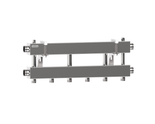 Модульный коллектор MKSS-150-3x25 (3 контура G 1″ вверх или вниз)