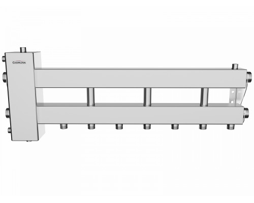 Балансировочный коллектор BMSS-150-4D (3 контура G 1″, боковой контур G 1½″)