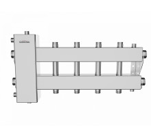 Балансировочный коллектор BMSS-150-5DU (2+2 контура G 1″, боковой контур G 1½″)