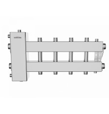 Балансировочный коллектор BMSS-150-5DU (2+2 контура G 1″, боковой контур G 1½″)