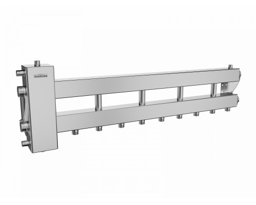Балансировочный коллектор BMSS-150-5D (подкл. котла G 1½″, 4 контура G 1″, боковой контур G 1½″)
