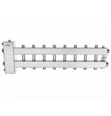 Балансировочный коллектор BMSS-150-9DU (4+4 контура G 1″, боковой контур G 1½″)