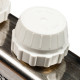 Коллектор из нержавеющей стали в сборе без расходомеров 2 вых.