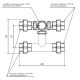 Магистральный смесительный узел MNSS-32 (1¼″, KVs 16)