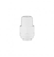 Q-MC0404, Фиттинг прямой 1/4 TUBE-1/4 MT