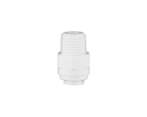 Q-MC0404, Фиттинг прямой 1/4 TUBE-1/4 MT