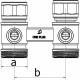 Узел Н образный для подключения радиаторов, прямой d 1/2*